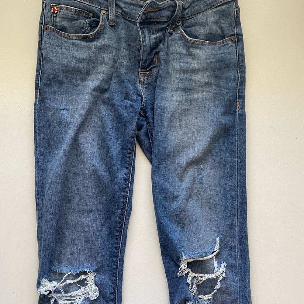 Hudson ripped jeans